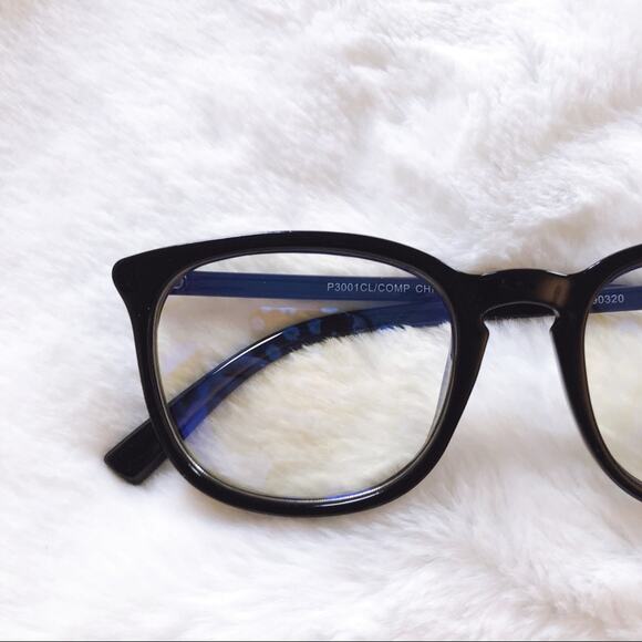 Sienna Black Computer Blue Light Glasses - Picture 4 of 13